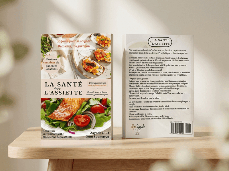 La Santé dans l'assiette - Couverture recto et verso