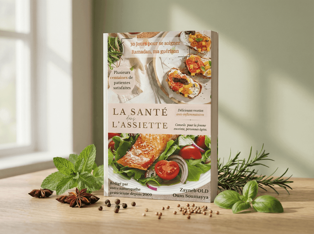 La Santé dans l'assiette - Livre de naturopathie par Oum Soumayya